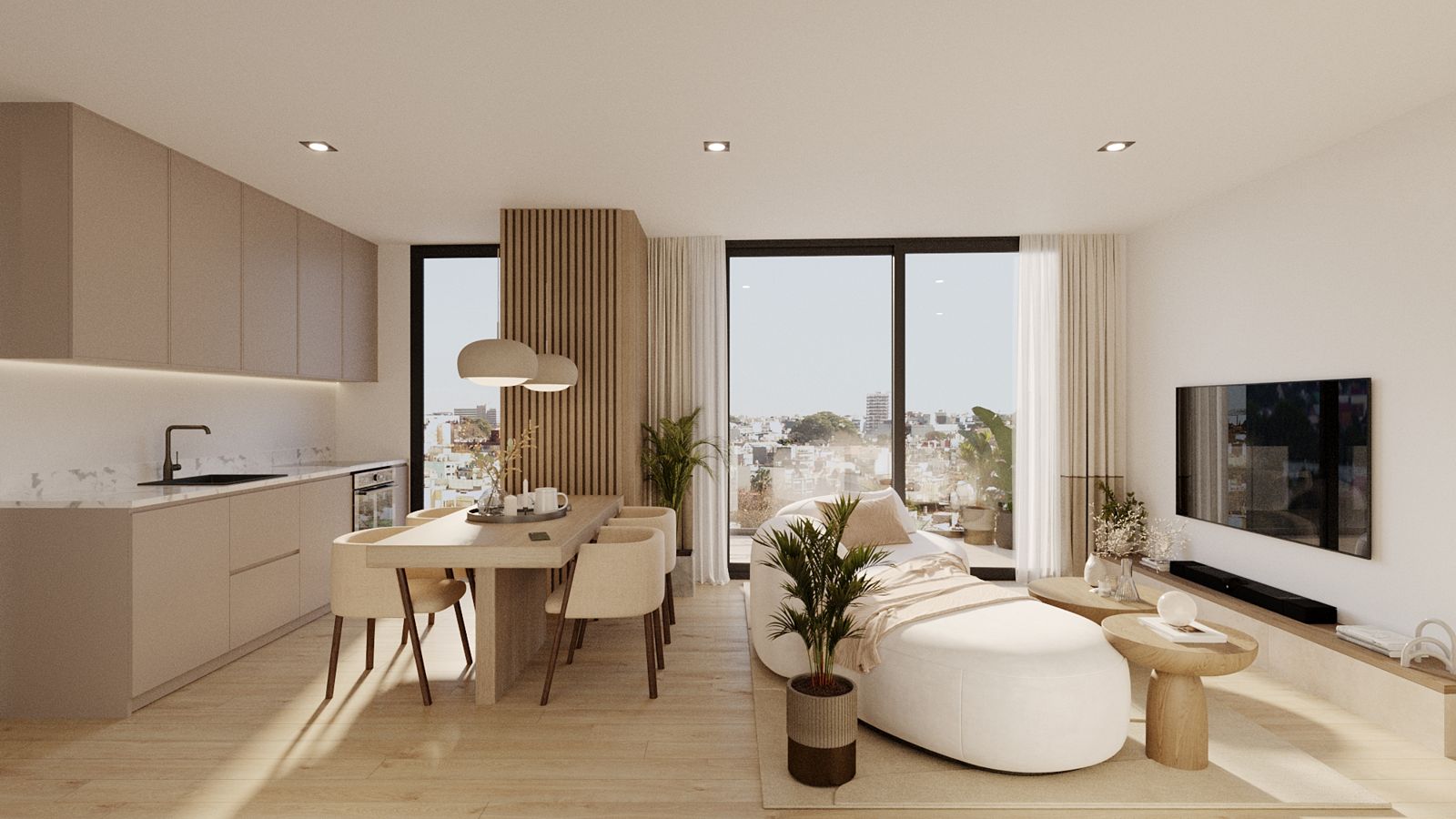2 ambientes · living